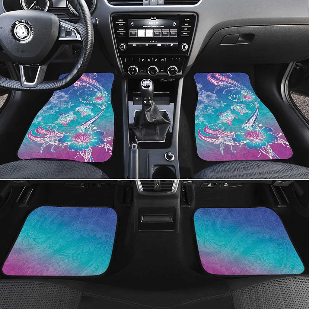 Polynesia Sea Turtle Couple Car Mats Love Is Life