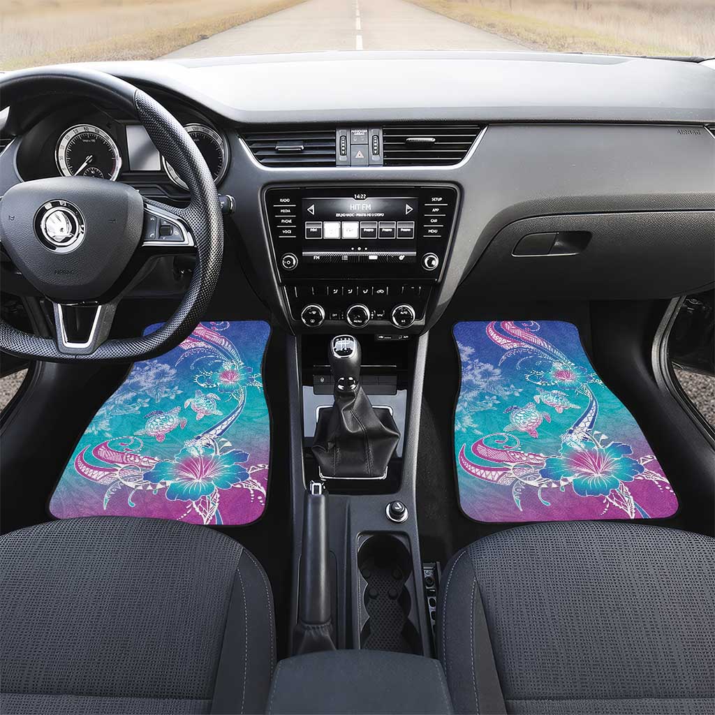 Polynesia Sea Turtle Couple Car Mats Love Is Life