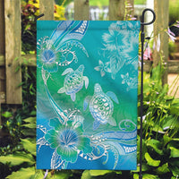 Polynesia Sea Turtle Couple Garden Flag I Am Turtley In Love With You