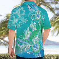 Polynesia Sea Turtle Couple Hawaiian Shirt I Am Turtley In Love With You