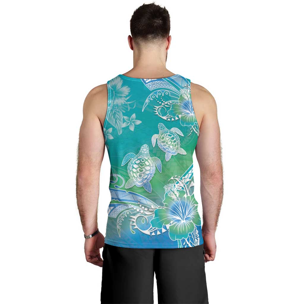 Polynesia Sea Turtle Couple Men Tank Top I Am Turtley In Love With You