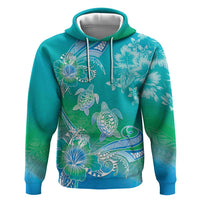 Polynesia Sea Turtle Couple Zip Hoodie I Am Turtley In Love With You