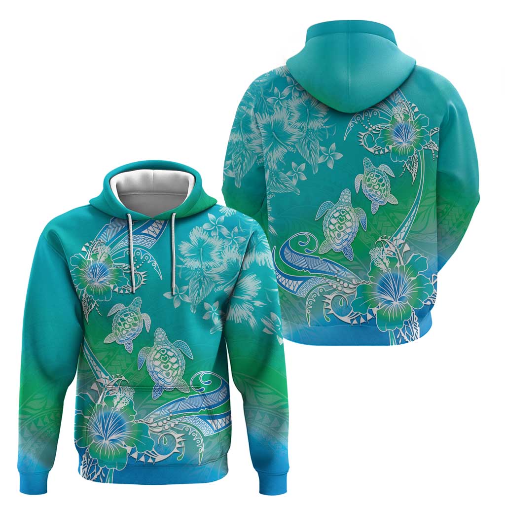 Polynesia Sea Turtle Couple Zip Hoodie I Am Turtley In Love With You