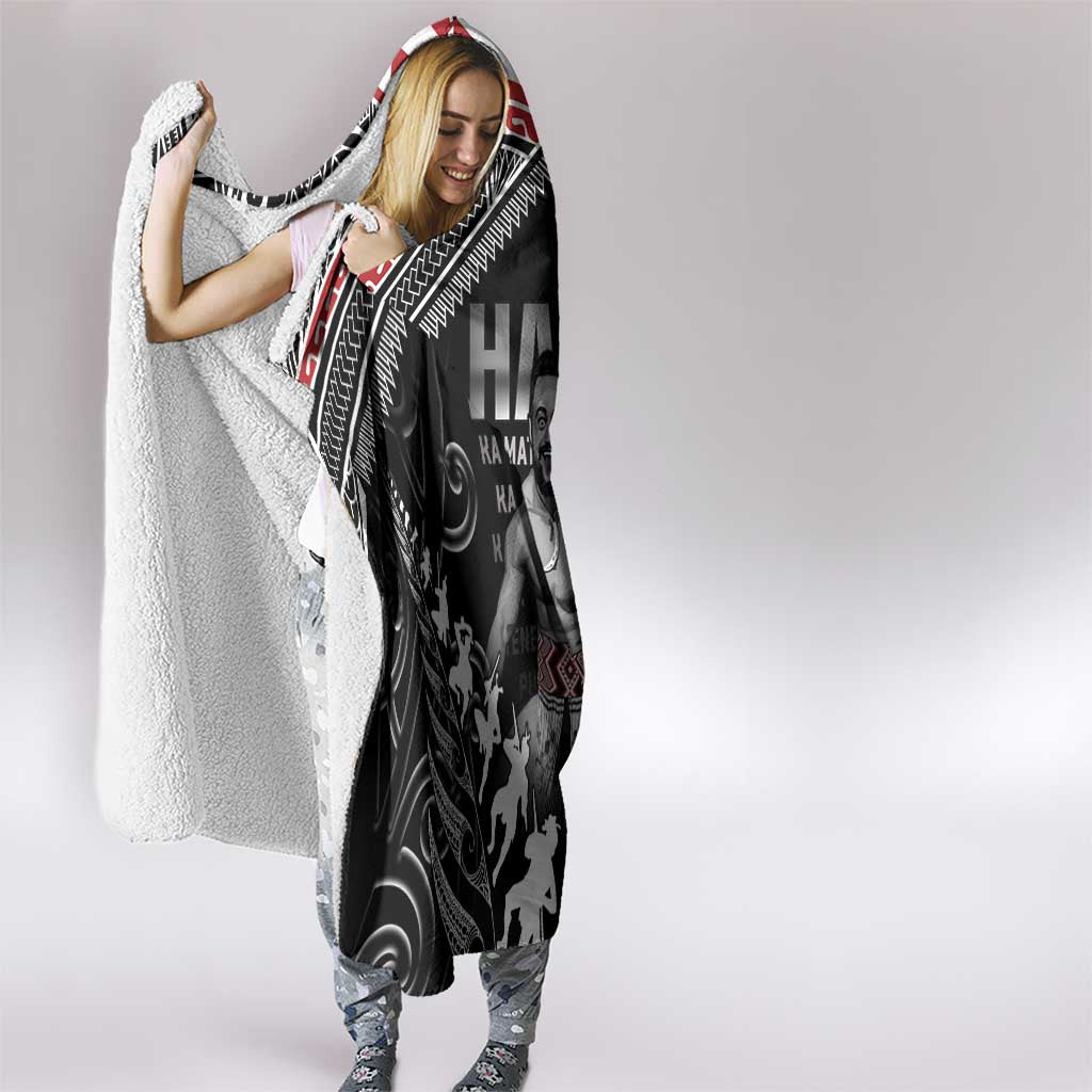 New Zealand Aotearoa Hooded Blanket Traditional Kapa Haka