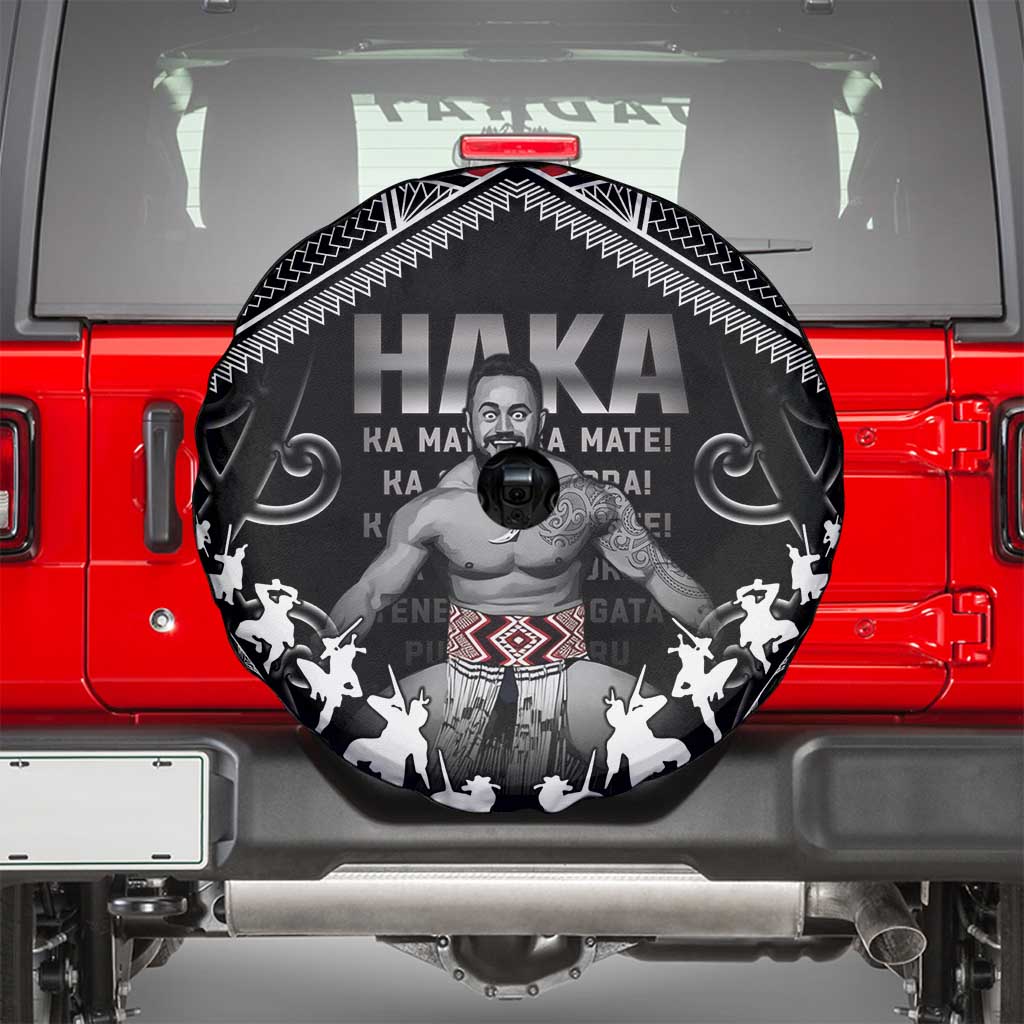New Zealand Aotearoa Spare Tire Cover Traditional Kapa Haka