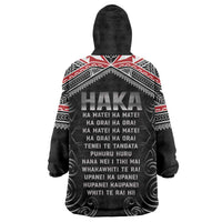 New Zealand Aotearoa Wearable Blanket Hoodie Traditional Kapa Haka LT05 - Polynesian Pride