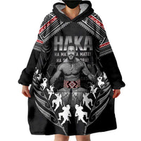 New Zealand Aotearoa Wearable Blanket Hoodie Traditional Kapa Haka LT05 - Polynesian Pride