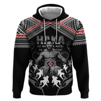 New Zealand Aotearoa Zip Hoodie Traditional Kapa Haka