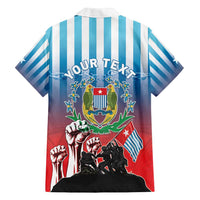 Personalised Free West Papua Family Matching Puletasi and Hawaiian Shirt One People One Soul Unique Style LT05 - Polynesian Pride