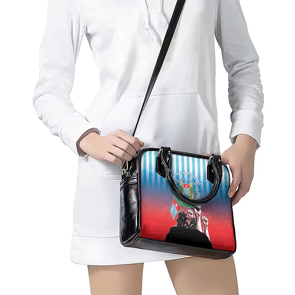 Free West Papua Shoulder Handbag One People One Soul Unique Style - Polynesian Pride