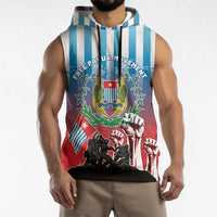 Personalised Free West Papua Sleeveless Hoodie One People One Soul Unique Style - Polynesian Pride
