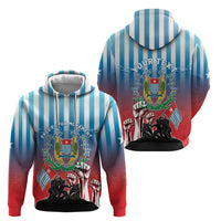 Personalised Free West Papua Zip Hoodie One People One Soul Unique Style LT05 - Polynesian Pride
