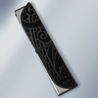 France And New Zealand Rugby Auto Sun Shade Les Bleus Rooster With Maori Tiki LT05 - Polynesian Pride