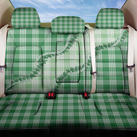Green Hawaii Palaka Back Car Seat Cover Hawaiian Pikake Lei