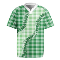 Green Hawaii Palaka Rugby Jersey Hawaiian Pikake Lei