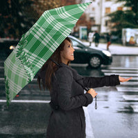 Green Hawaii Palaka Umbrella Hawaiian Pikake Lei