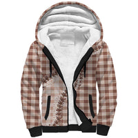 Beige Hawaii Palaka Sherpa Hoodie Hawaiian Pikake Lei LT05 Unisex Beige - Polynesian Pride