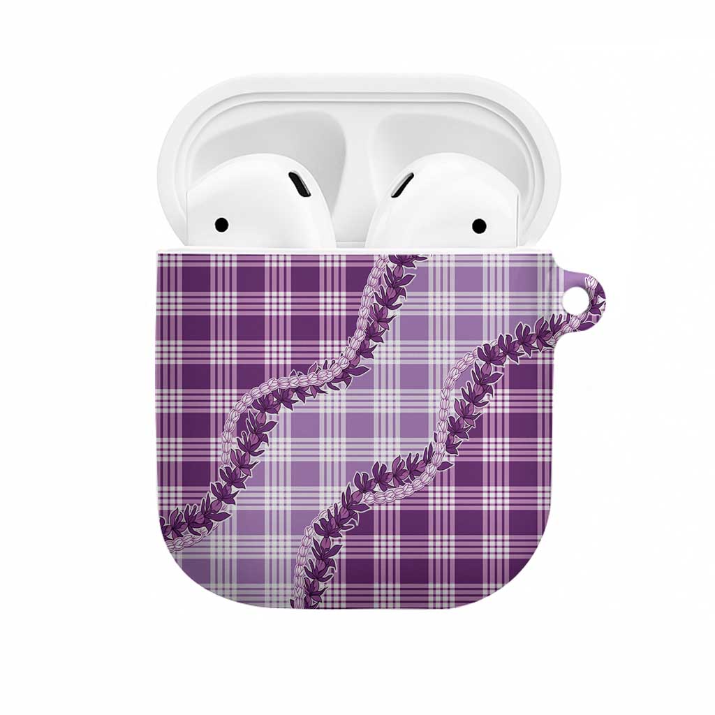 Violet Hawaii Palaka AirPods Case Hawaiian Pikake Lei