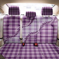 Violet Hawaii Palaka Back Car Seat Cover Hawaiian Pikake Lei