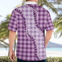 Violet Hawaii Palaka Hawaiian Shirt Hawaiian Pikake Lei