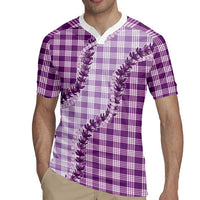 Violet Hawaii Palaka Rugby Jersey Hawaiian Pikake Lei