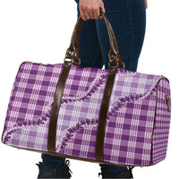 Violet Hawaii Palaka Travel Bag Hawaiian Pikake Lei