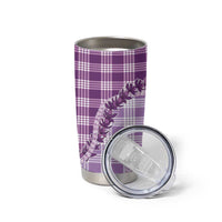 Violet Hawaii Palaka Tumbler Cup Hawaiian Pikake Lei