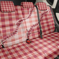 Red Hawaii Palaka Back Car Seat Cover Hawaiian Pikake Lei