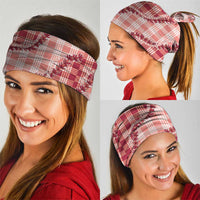 Red Hawaii Palaka Neck Gaiter Hawaiian Pikake Lei