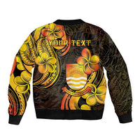 Personalised Kiribati Independence Day Bomber Jacket 46th Anniversary