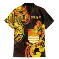 Personalised Kiribati Independence Day Family Matching Mermaid Dress and Hawaiian Shirt 46th Anniversary