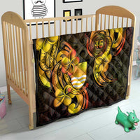 Personalised Kiribati Independence Day Quilt 46th Anniversary