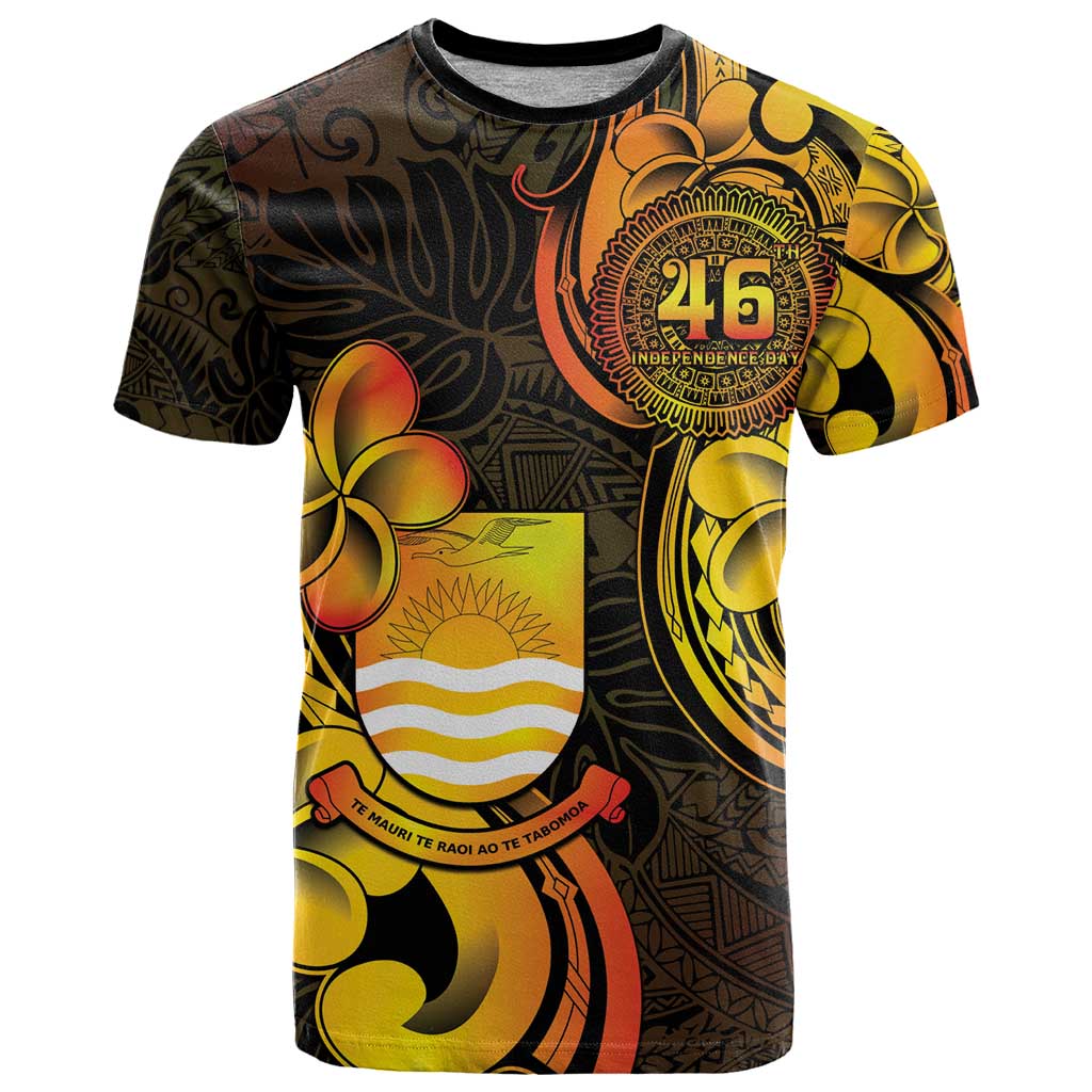Personalised Kiribati Independence Day T Shirt 46th Anniversary
