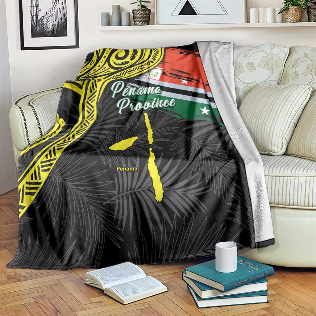 Vanuatu Penama Day Blanket Grunge Flag Style - Polynesian Pride