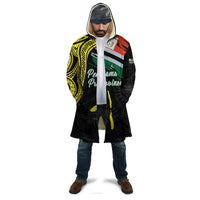Personalised Vanuatu Penama Day Cloak Grunge Flag Style - Polynesian Pride