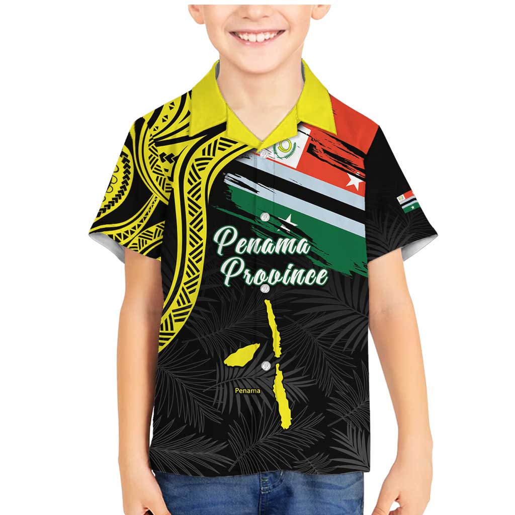 Personalised Vanuatu Penama Day Family Matching Mermaid Dress and Hawaiian Shirt Grunge Flag Style - Polynesian Pride