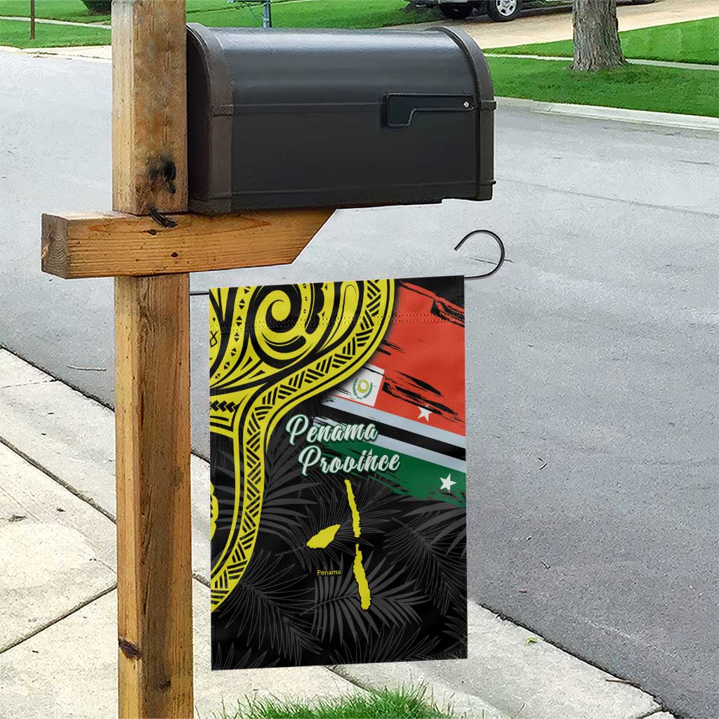 Vanuatu Penama Day Garden Flag Grunge Flag Style - Polynesian Pride