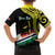 Personalised Vanuatu Penama Day Kid Hawaiian Shirt Grunge Flag Style - Polynesian Pride