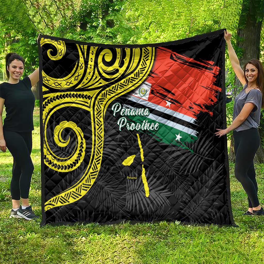 Vanuatu Penama Day Quilt Grunge Flag Style - Polynesian Pride