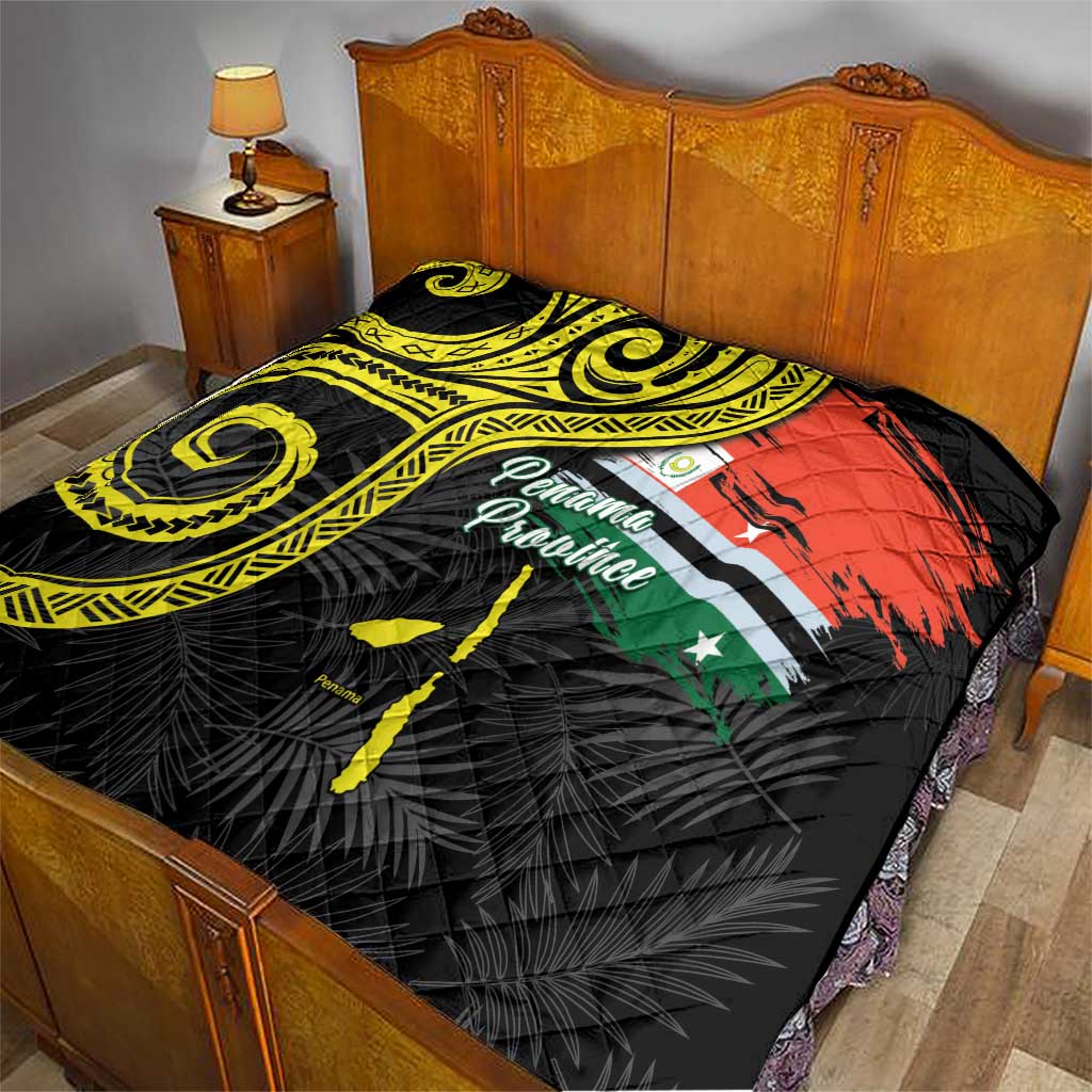 Vanuatu Penama Day Quilt Grunge Flag Style - Polynesian Pride