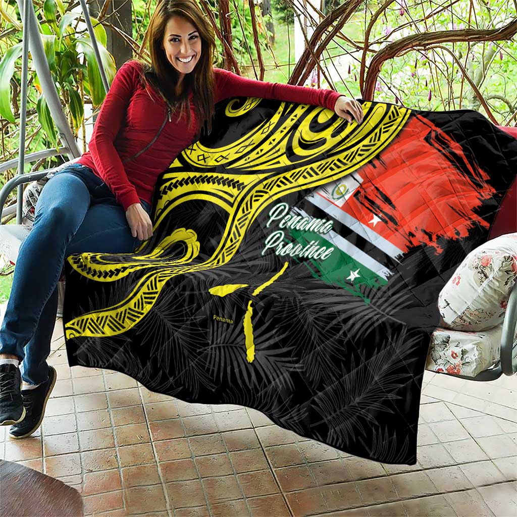 Vanuatu Penama Day Quilt Grunge Flag Style - Polynesian Pride