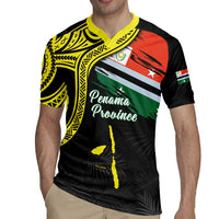 Personalised Vanuatu Penama Day Rugby Jersey Grunge Flag Style - Polynesian Pride