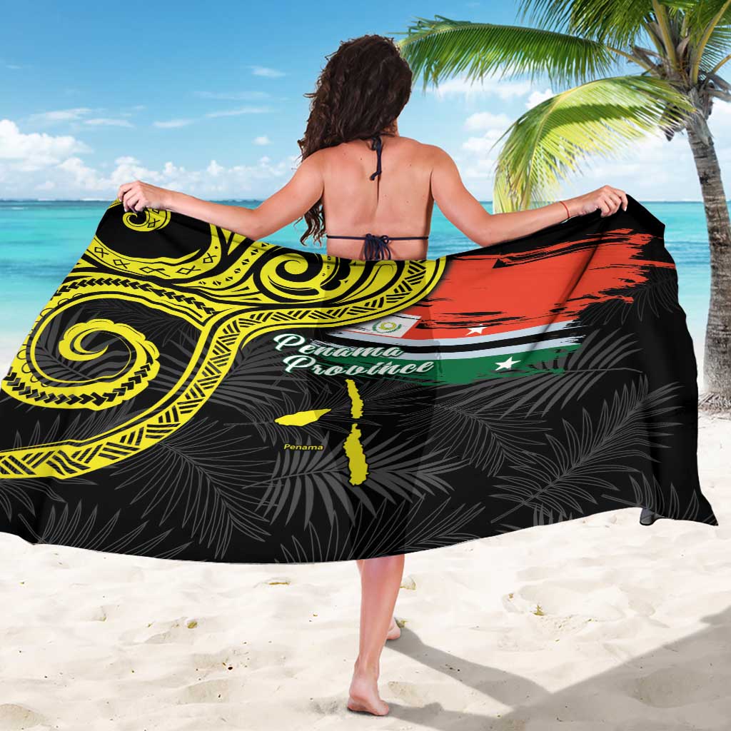Vanuatu Penama Day Sarong Grunge Flag Style - Polynesian Pride