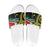 Vanuatu Penama Day Slide Sandals Grunge Flag Style - Polynesian Pride