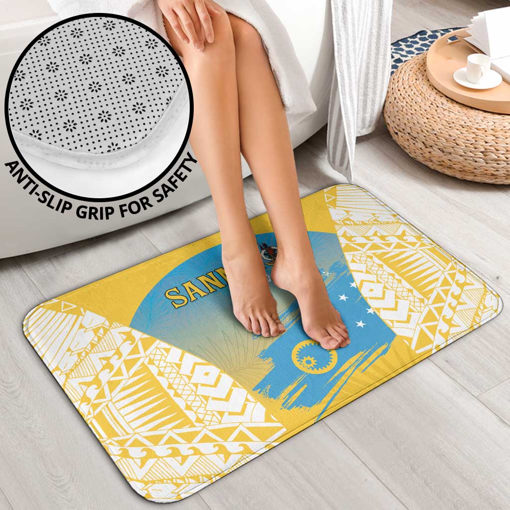 Vanuatu Sanma Day Bathroom Set Special Style - Polynesian Pride