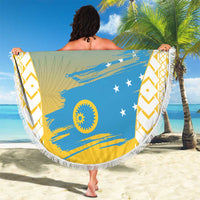 Vanuatu Sanma Day Beach Blanket Special Style - Polynesian Pride