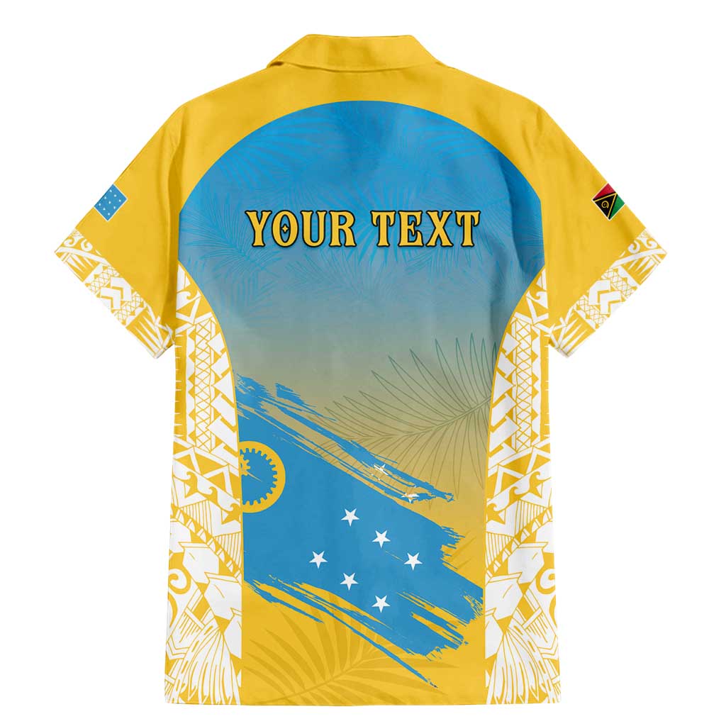 Personalised Vanuatu Sanma Day Family Matching Mermaid Dress and Hawaiian Shirt Special Style - Polynesian Pride