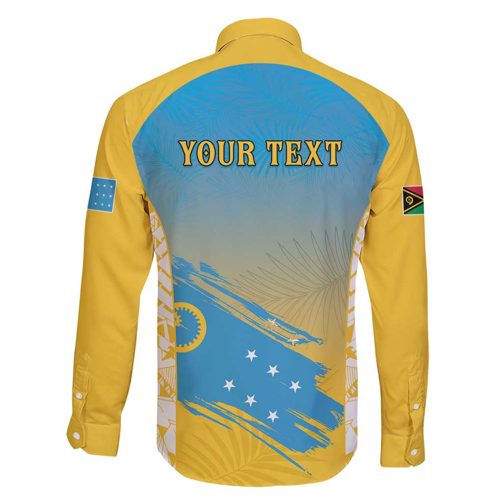 Personalised Vanuatu Sanma Day Family Matching Short Sleeve Bodycon Dress and Hawaiian Shirt Special Style - Polynesian Pride