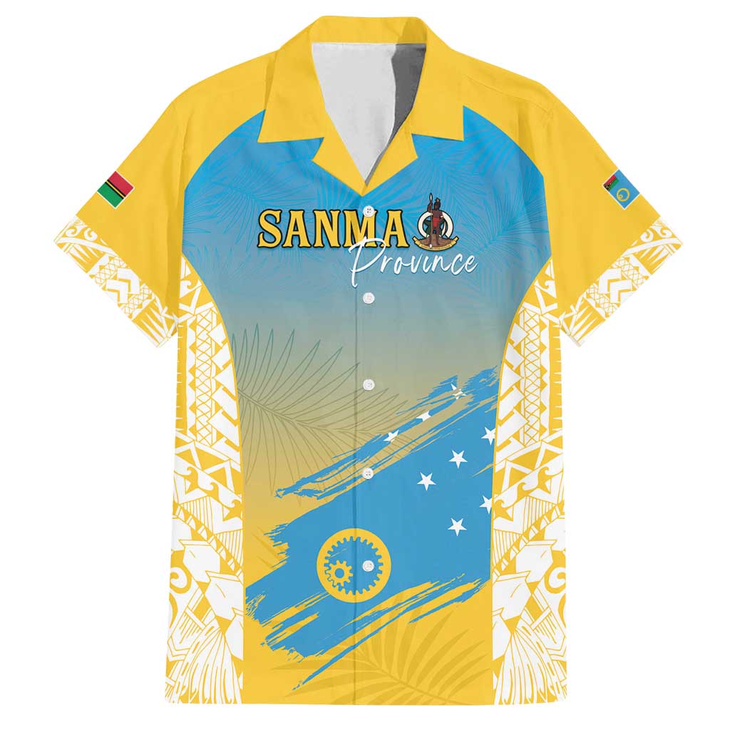Personalised Vanuatu Sanma Day Family Matching Tank Maxi Dress and Hawaiian Shirt Special Style - Polynesian Pride