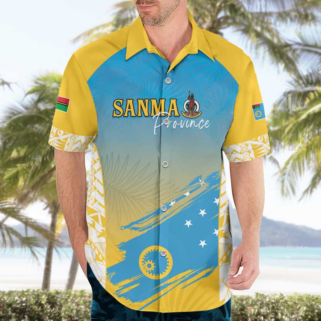Personalised Vanuatu Sanma Day Hawaiian Shirt Special Style - Polynesian Pride